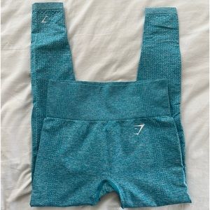 Gymshark vital seamless leggings Teal Marl